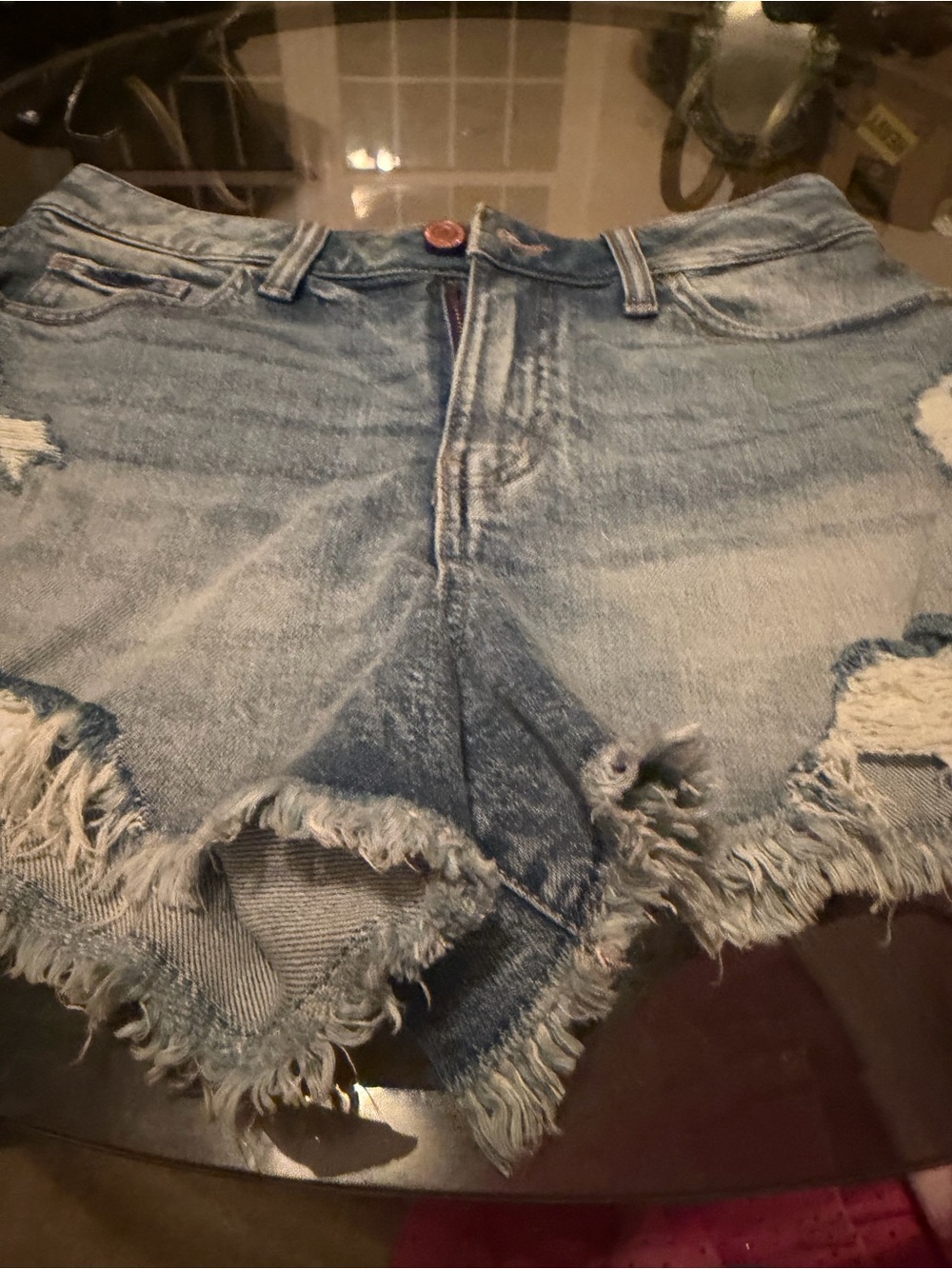 SO Light Blue Denim Women's Shorts